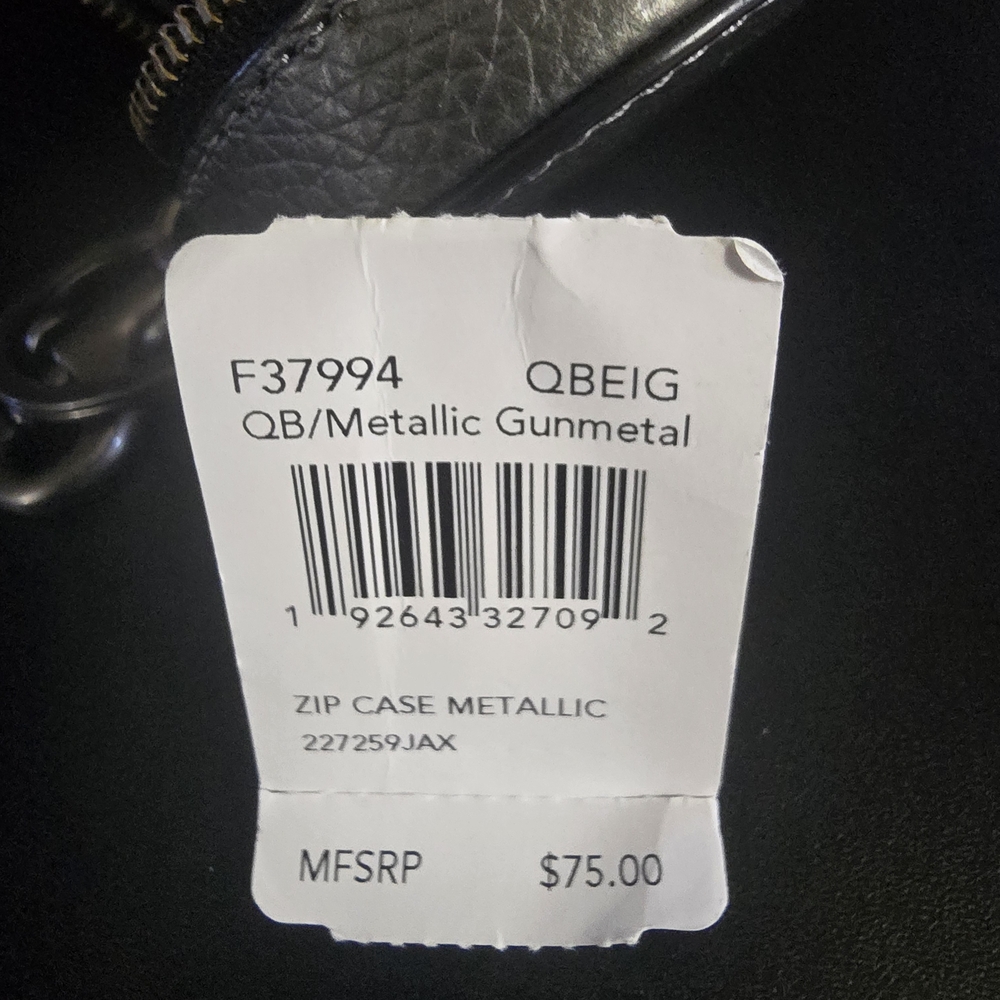 Coach Black Leather Coin Pouch - Picture 4 of 5